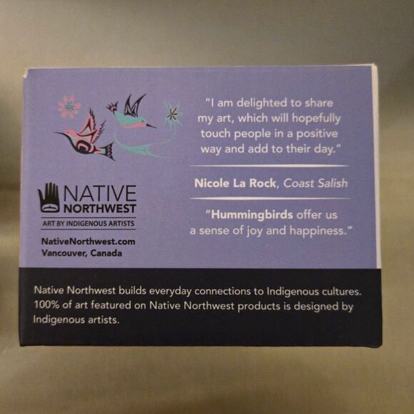 Native Northwest Art by Indigenous Artists Ceramic Measuring Cup Set NWT - Picture 6 of 9